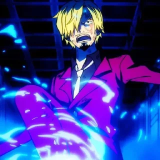 🤬 emoji Sanji Wano Telegram sticker 7 of 50
