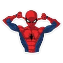 🙉 emoji Человек-Паук :: @TgSticker Telegram sticker 8 of 28