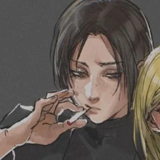 🖤 emoji имир пиздатая Telegram sticker 11 of 25