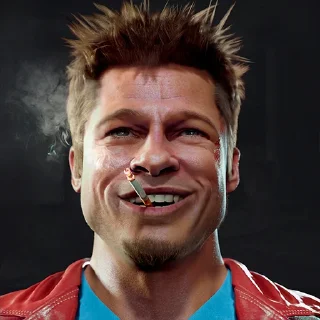 👊 emoji Тайлер Дерден Telegram sticker 14 of 38