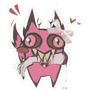 Sticker from Alastor @lasecla 𝜗𝜚