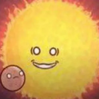 😜 emoji СОЛНЫШКО🔥🔥🔥 ➡️ @Ctikerubot Telegram sticker 19 of 83