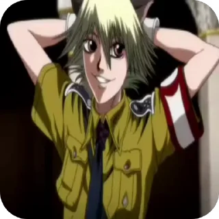 😏 emoji Schrödinger Hellsing Telegram sticker 14 of 38
