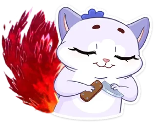 🔪 emoji Гуле кусалочка Telegram sticker 21 of 33