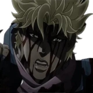😕 emoji Caesar Zeppeli Telegram sticker 6 of 8
