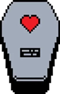 💔 emoji Undertale Telegram sticker 17 of 90