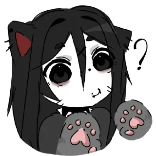 🐈 emoji 0_о Telegram sticker 1 of 32