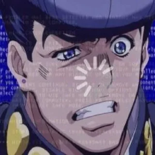 😵 emoji jojo Telegram sticker 21 of 40