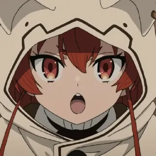😧 emoji @anime_stickerr Реинкарнация безработного Telegram sticker 10 of 30