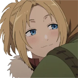 😌 emoji Реинкарнация безработного Telegram sticker 6 of 120