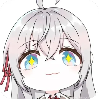 🤩 emoji Alya Telegram sticker 6 of 8