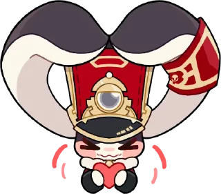 ❤️ emoji Пом Пом Telegram sticker 1 of 40