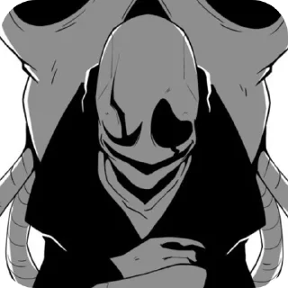 😈 emoji Gaster ➩ @Earth928B Telegram sticker 9 of 50