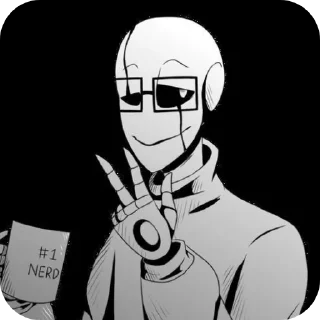 ✌ emoji Gaster ➩ @Earth928B Telegram sticker 15 of 50