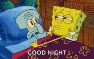 Sticker from SpongeBob