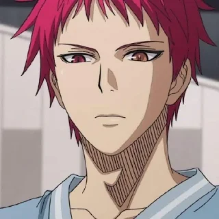 😶 emoji Seijuro Akashi | special for absolute M. Telegram sticker 19 of 54