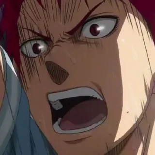 🤬 emoji Seijuro Akashi | special for absolute M. Telegram sticker 15 of 54