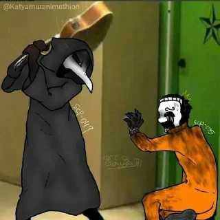 Sticker from Scp-049