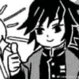 👍 emoji Giyu Tomioka ( @Hanjisass) Telegram sticker 6 of 48