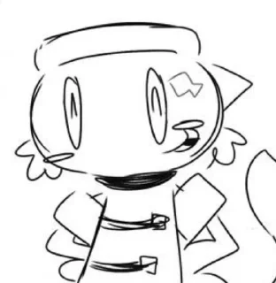 🌟 emoji Finn🎣 by: @Hello3ll Telegram sticker 17 of 32