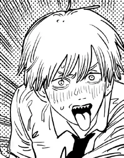 😵‍💫 emoji Chainsaw man Telegram sticker 7 of 48