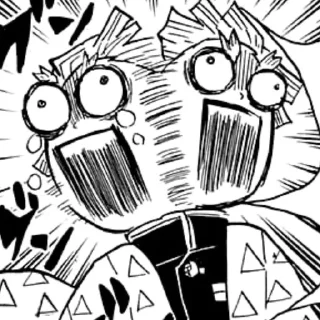 😱 emoji Клинок, рассекающий демонов Telegram sticker 22 of 120