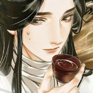 ☕ emoji Благословение небожителей Telegram sticker 13 of 94