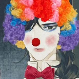🤡 emoji Благословение небожителей ᐠ( ᐛ )ᐟ Telegram sticker 13 of 38