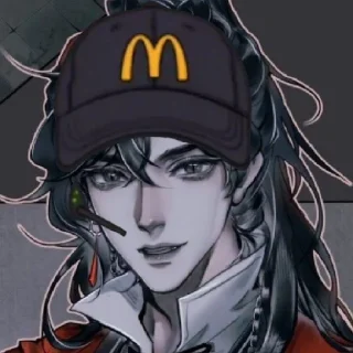 🍟 emoji Благословение небожителей ᐠ( ᐛ )ᐟ Telegram sticker 6 of 38