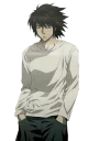 😔 emoji Тетрадь смерти :: @animesticks Telegram sticker 13 of 31