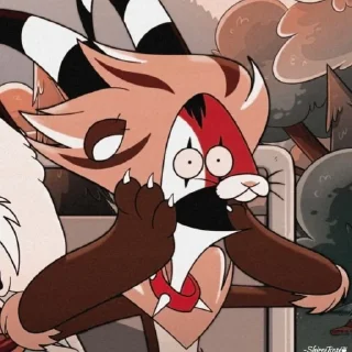 😱 emoji Blitz Helluva Boss | @KillerQueenBitesTheDusto Telegram sticker 5 of 44