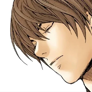 📓 emoji Light Yagami | Death Note Telegram sticker 20 of 60
