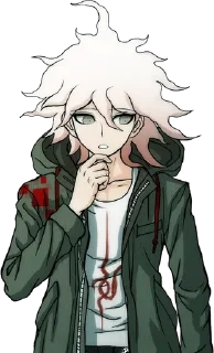 🌟 emoji Nagito Komaeda Telegram sticker 2 of 79