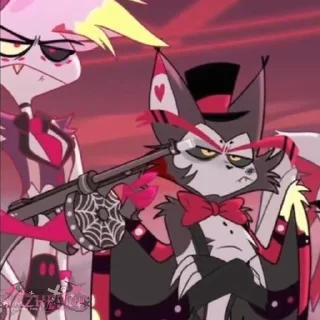 😔 emoji Angel/Husk•HazbinHotel  @Hazhell00 ➡️ @Ctikerubot Telegram sticker 3 of 82