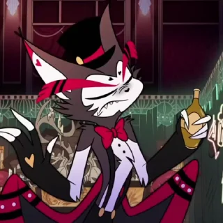😒 emoji husk•hazbin hotel (@Hazhell00) ➡️ @Ctikerubot Telegram sticker 11 of 44