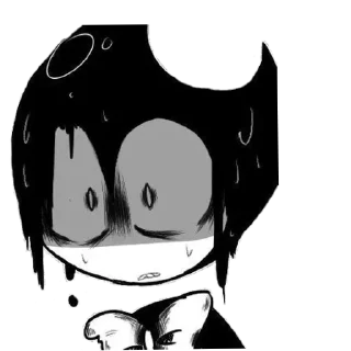 😨 emoji Bendy Telegram sticker 11 of 99