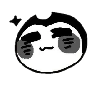 🥰 emoji Bendy Telegram sticker 20 of 99
