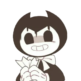 🤨 emoji Bendy Telegram sticker 12 of 99
