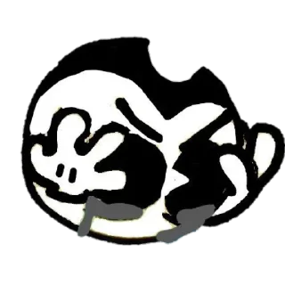 😠 emoji Bendy Telegram sticker 21 of 99