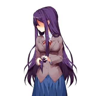 👾 emoji Yuri @Monikaaafag Telegram sticker 10 of 68