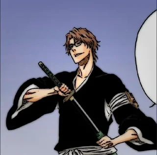 🌟 emoji aizen sosuke by @hitsyx Telegram sticker 17 of 38