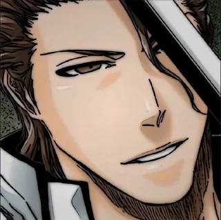 🌟 emoji aizen sosuke by @hitsyx Telegram sticker 3 of 38