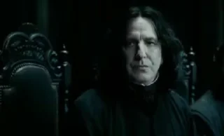 Sticker from Severus Snape