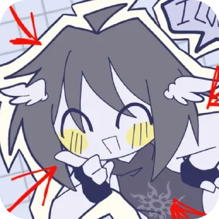🤭 emoji Two time | @FS_AsSe Telegram sticker 7 of 110