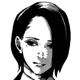 🖤 emoji 旧多 二福 by @tokyoghoulstickers Telegram sticker 24 of 120