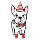 Sticker from Xmas Dog @stickersb2b