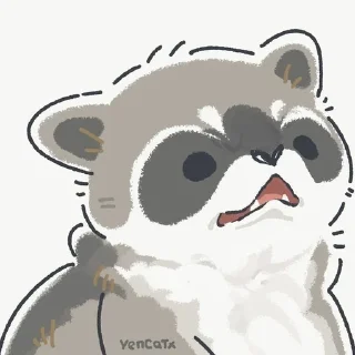 Sticker from Енотики @minolisa