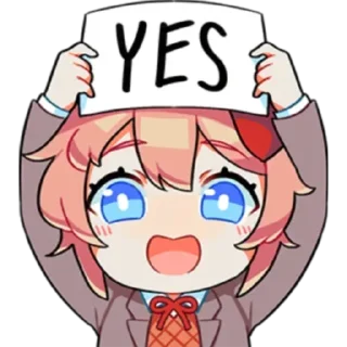 Sticker from Саёри(Сайори) 🎀