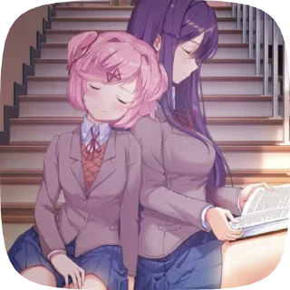 🌟 emoji Yuri ddlc @Catemau Telegram sticker 13 of 120