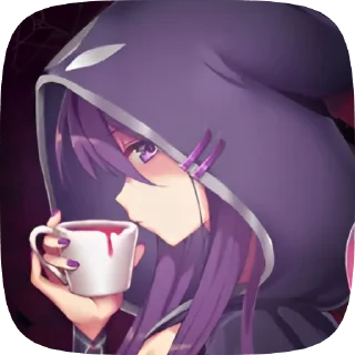 🌟 emoji Yuri ddlc @Catemau Telegram sticker 22 of 120